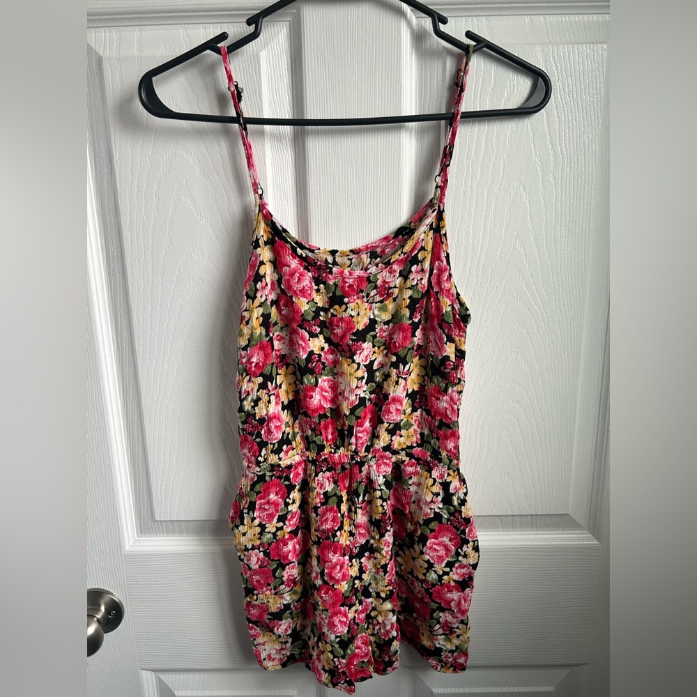 Forever 21 Floral Print Romper